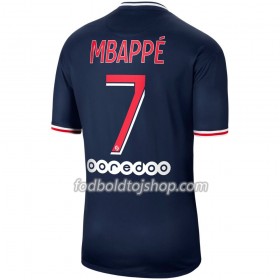 Paris Saint-Germain Kylian Mbappé 7 Hjemmebanetrøje 2020-21 S/S